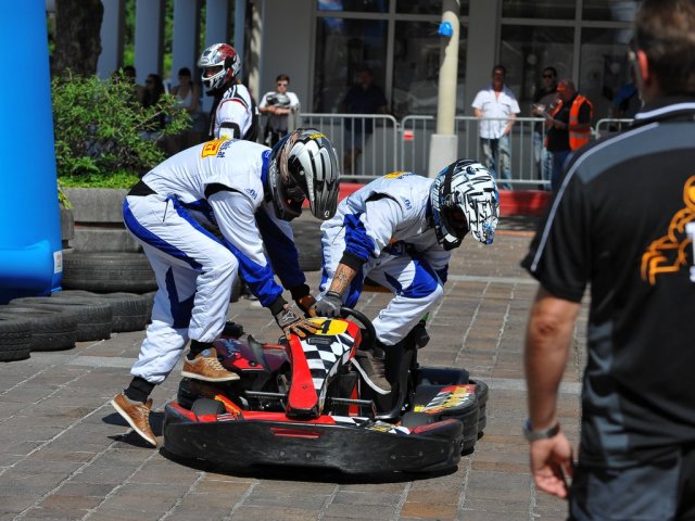 Gunskirchen 2016 Fahrerwechsel